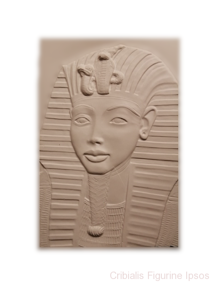 Tablou din ipsos Tutankhamon / Egipt