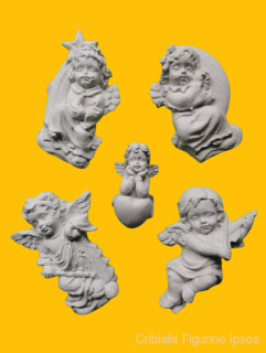 Set figurine ipsos îngerași